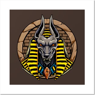 Anubis Egypt mythological Posters and Art